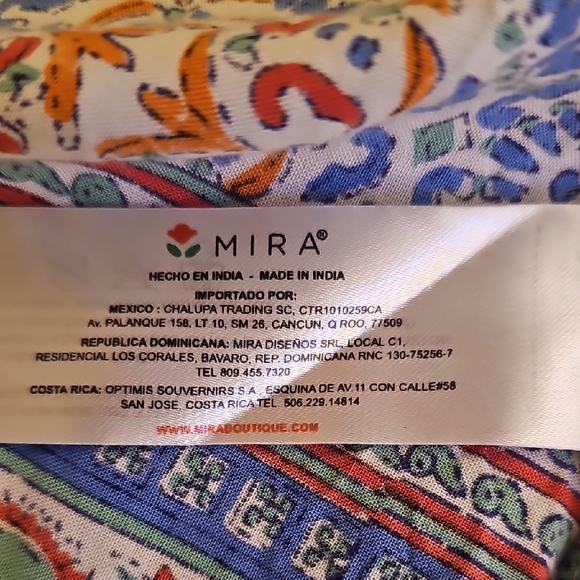 Bohemian Print Tunic Dress - Picture 11 of 12